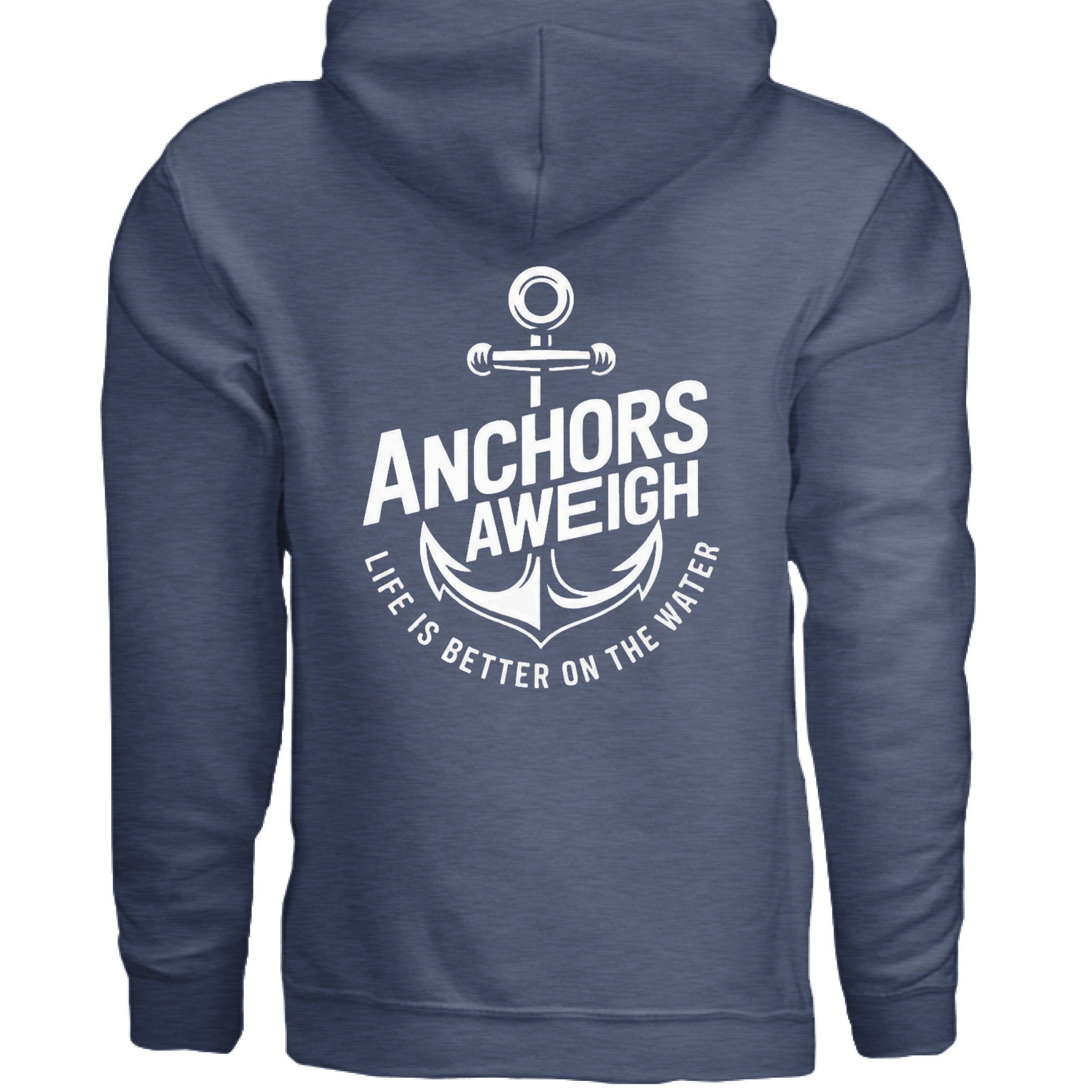 Heather Sport Dark Navy - BACK