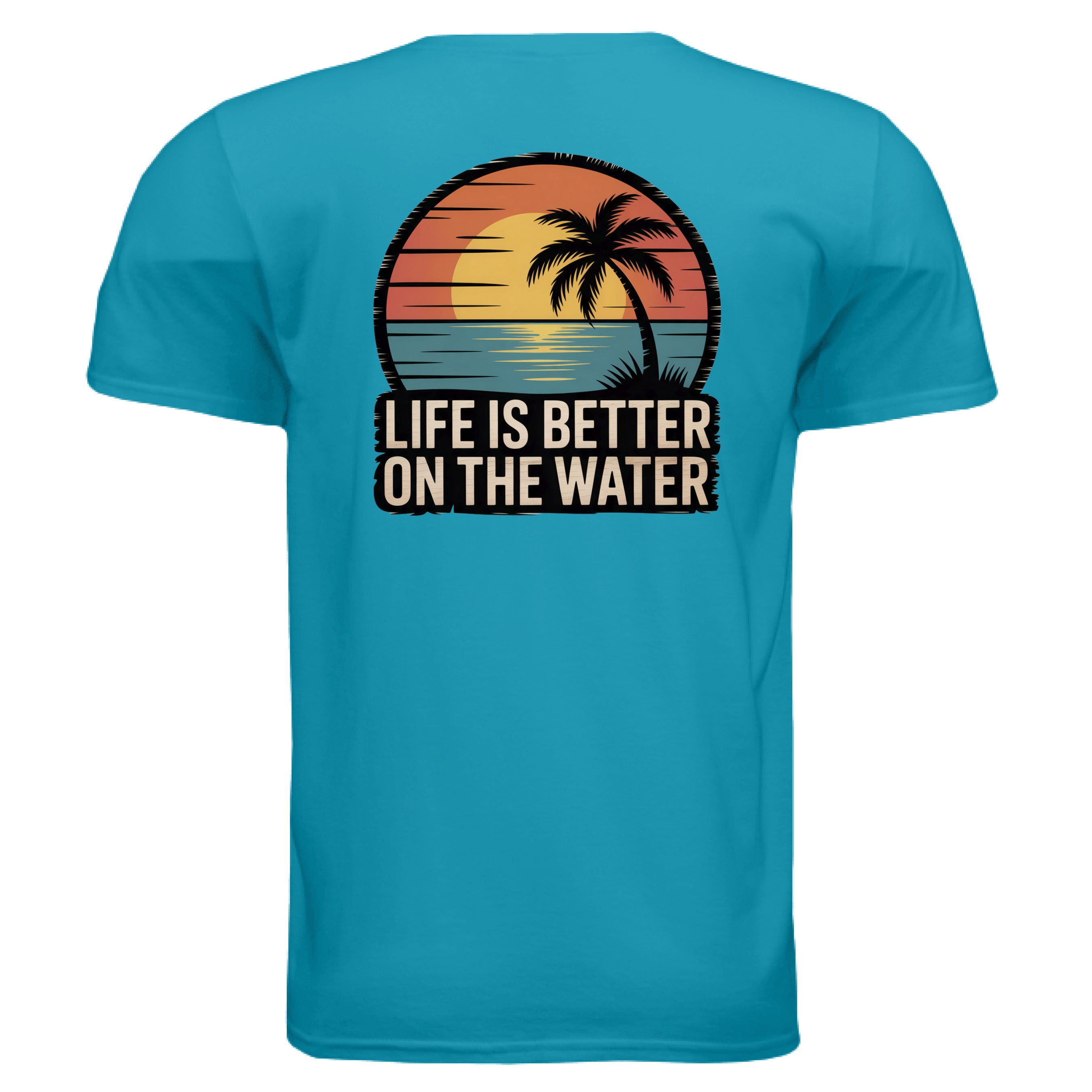 TROPICAL BLUE - BACK