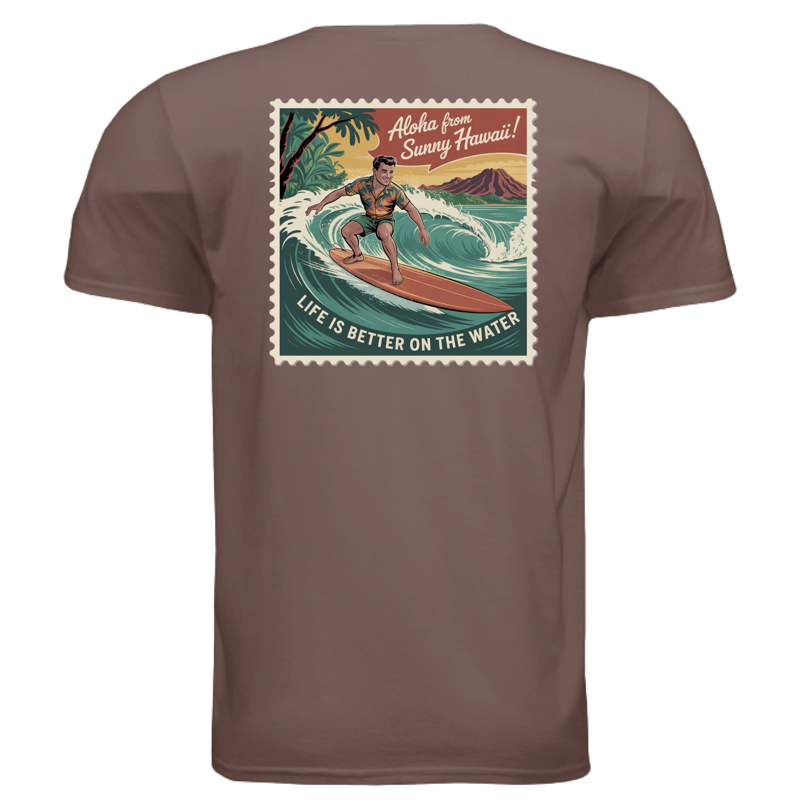 Heather Galapagos Blue - BACK